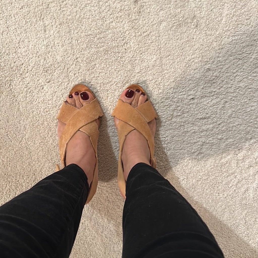 Pedro Garcia Suede Size 37 Pale/Rust/Orange